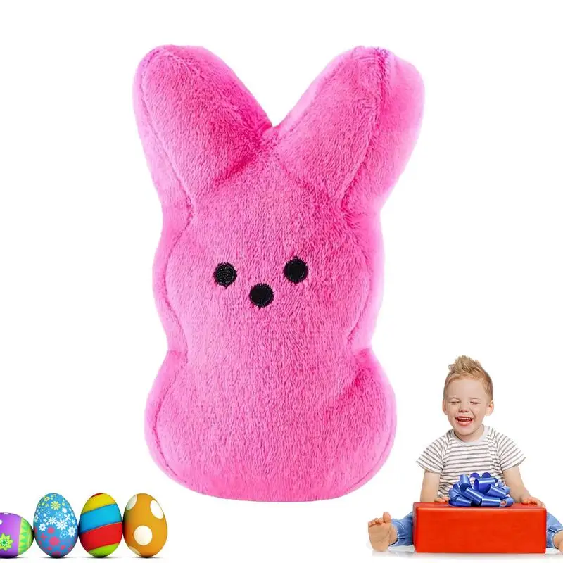 

Новинка, пасхальные плюшевые игрушки Peps Bunny, 6 дюймов, мультяшный кролик, игрушки, мягкие игрушки-животные, украшение для дома, милый плюшевый кролик для детей