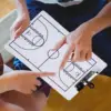 Basketball Coaches Clipboard with Pen Erase Practice Board Teaching Assistant Equipment Professional Basketball Coaching Board 3