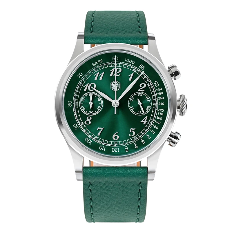 green dial