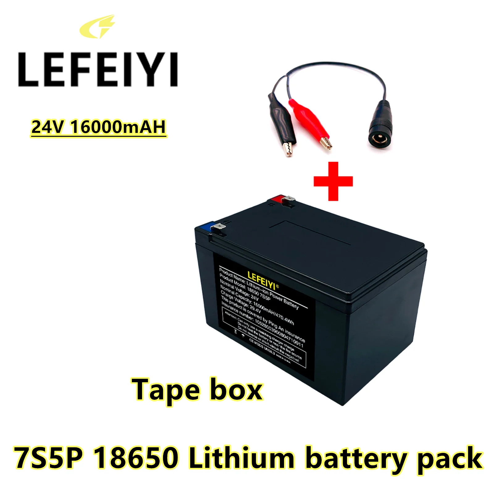

100% Power Battery 7s5p 24V 16ah Battery Pack 500W 29.4V 16000mah Wheelchair Electric Bicycle Lithium Ion Battery + 2A Charger