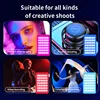 Desiontal M140 RGB Photography Fill Light Live Streaming Conference Selfie Lighting Compatible with Camera,Cell Phone,Laptop Use 3