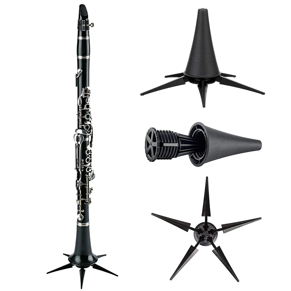 Portable Clarinet Holder 5 Leg Foldable Base Clarinet Support