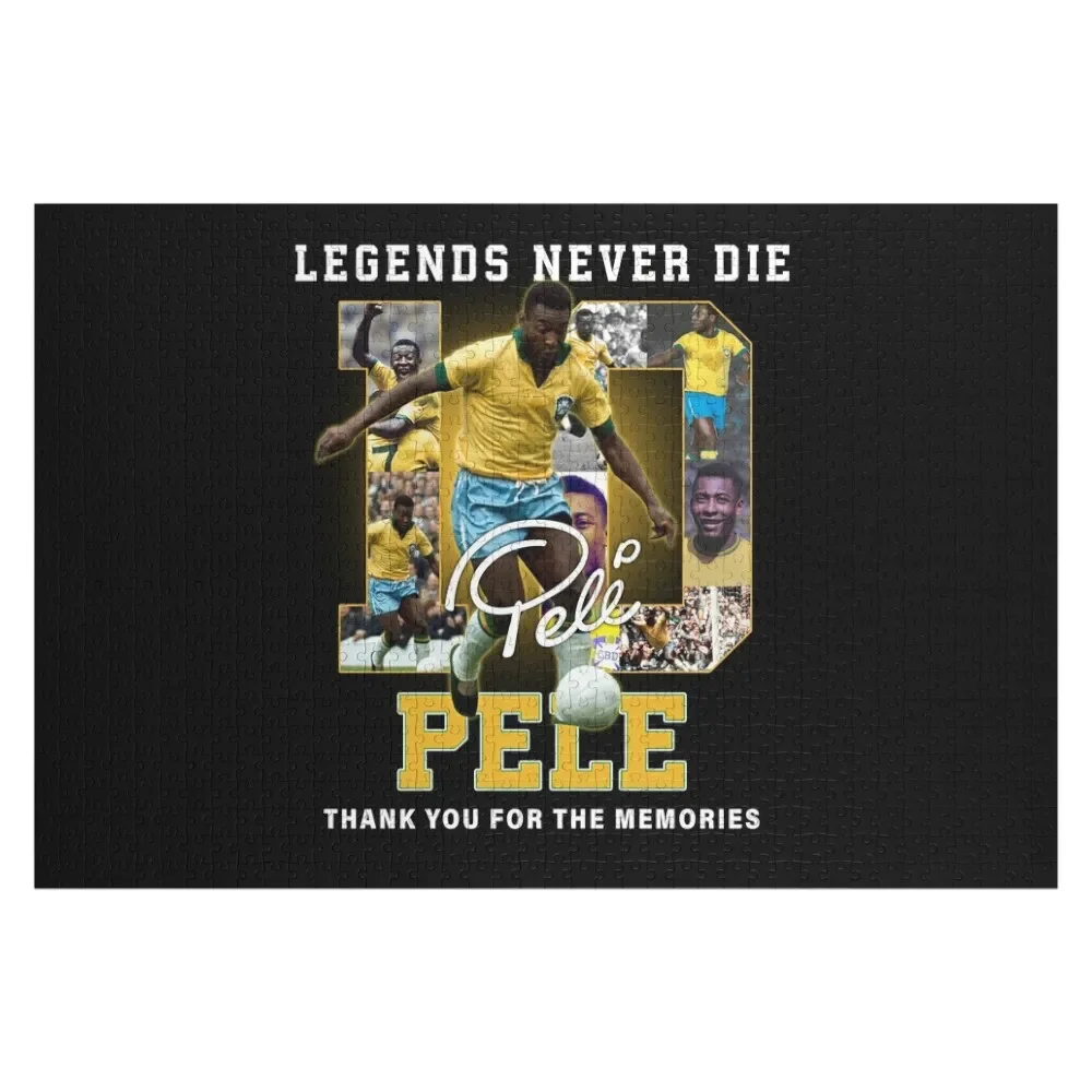 

legends never die pele 10 Jigsaw Puzzle Baby Wooden Wooden Name Wood Name Custom Wooden Gift Puzzle