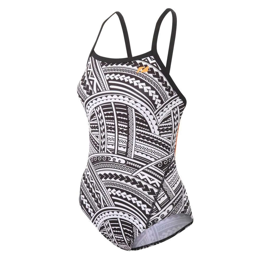 Huub One Piece Swimsuit Thin Straps Versatile V-back Women's Swimwear Bikini  Sexy Spaghetti Straps Competitive Printing Swimsuit - AliExpress