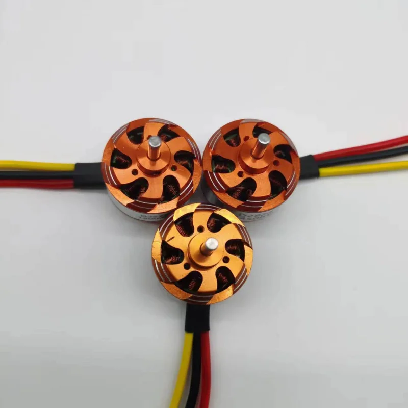 Détail du rotor et des aimants du Moteur Brushless D2822 1450KV pour hélicoptère RC