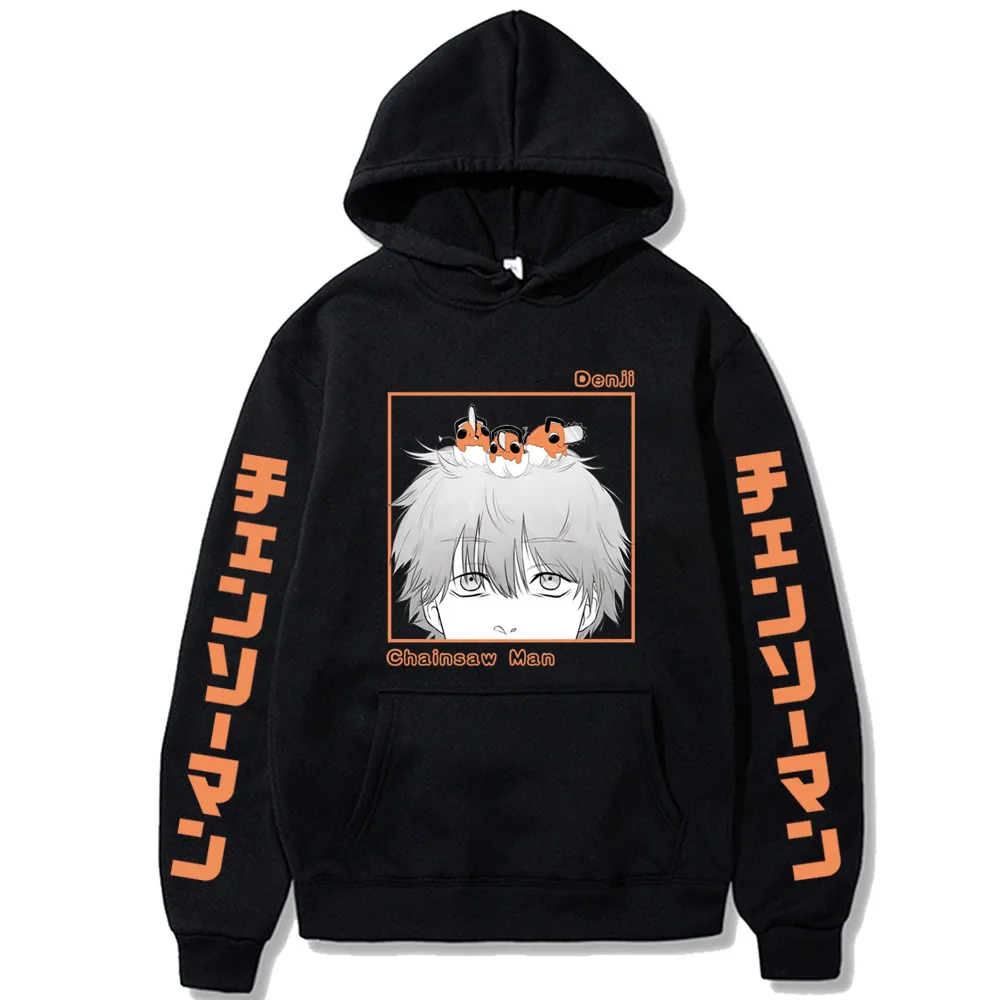

Japanese Anime Funny Pochita Denji Friends Loog Sleeve Hoodie Sweatshirt Autumn Spring Unisex Hip Hop Top Harajuku Chainsaw Man
