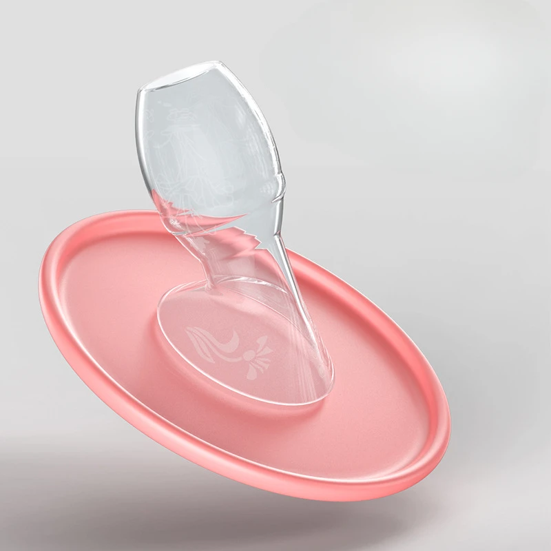 New Baby Feeding Manual Breast Pump Partner Breast Collector Automatic Correction Breast Milk Silicone Pumps Maternity Products 4