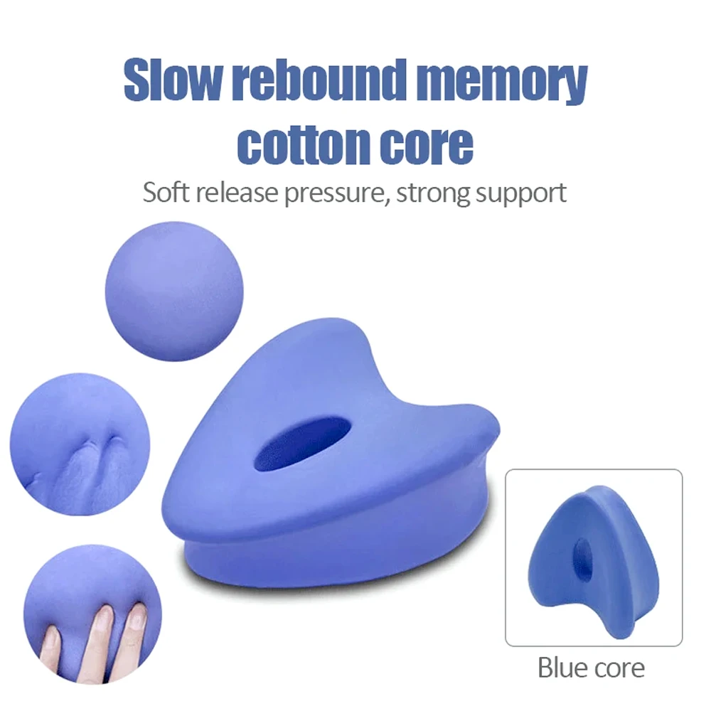 1PC Knee Leg Pillows Foam Support Pillow for Sleeping Back Pain Leg Pillow for Sleeping On Side Memory Foam Cushion Knee Pillows knee leg pillows