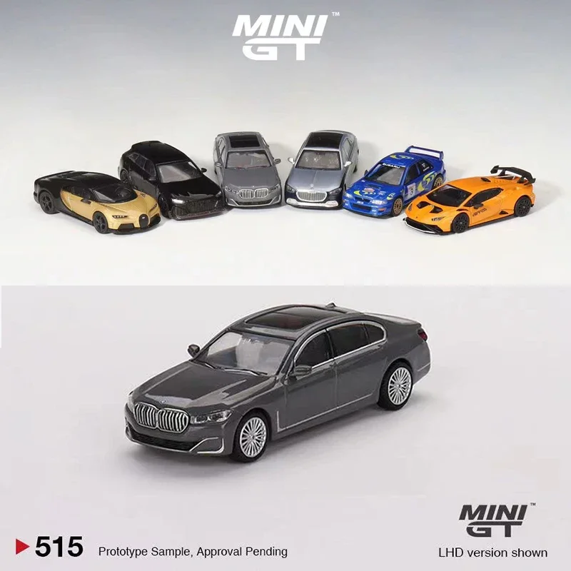 

Мини GT 1:64 модель автомобиля 750Li xDrive литье под давлением #515 LHD Bernina Grey
