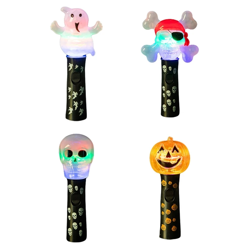 

Portable Handheld LED Light with Different Shapes Shining LED Light Quality Material Made for Halloween Decoration Party