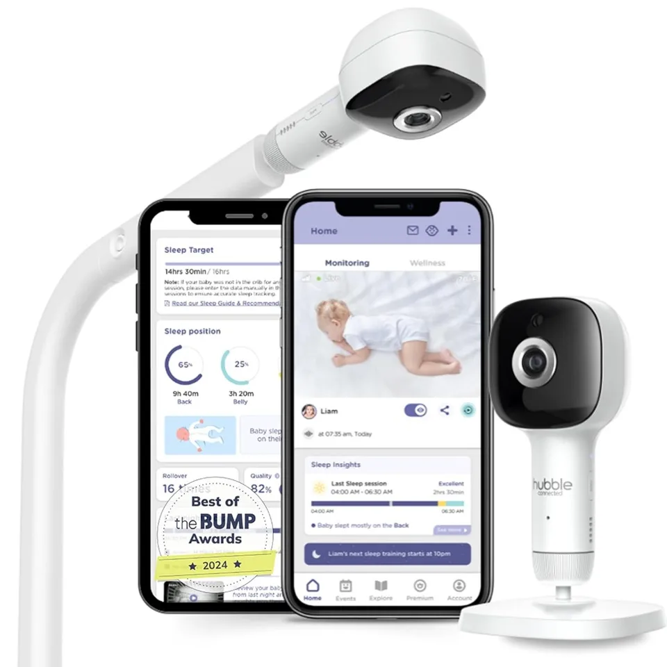 Hubble Connected Smart Baby Monitor with AI Features