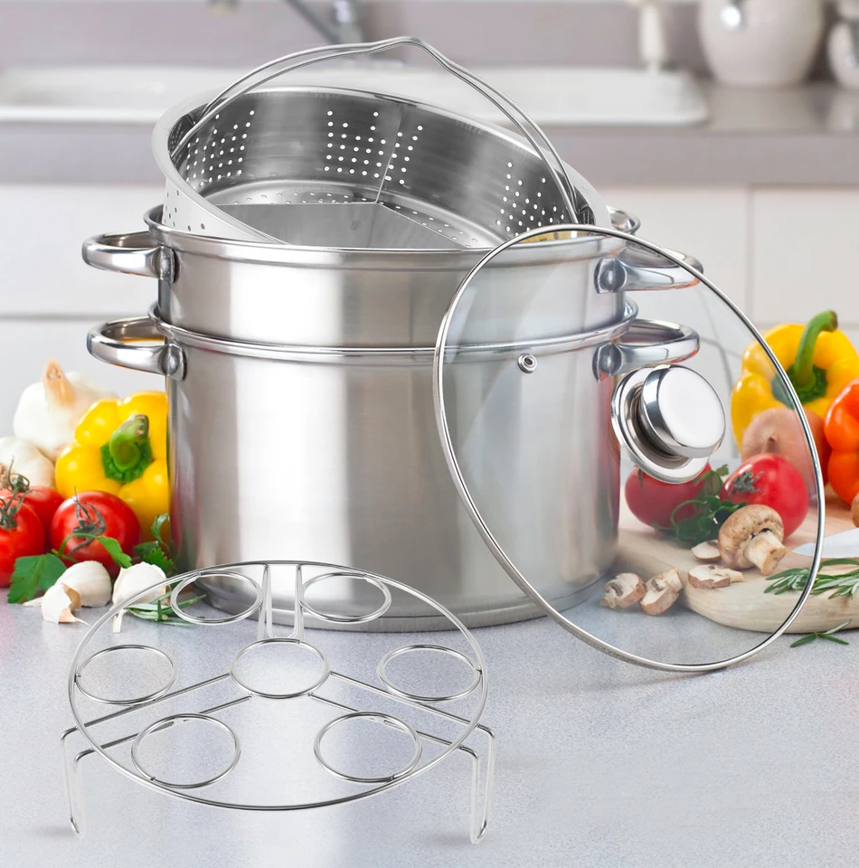 HapWay 2-Pack Stainless Steel Stackable Egg Steamer Racks For Instant Pot - Cook Up To 14 Eggs, PIP Method - View #8