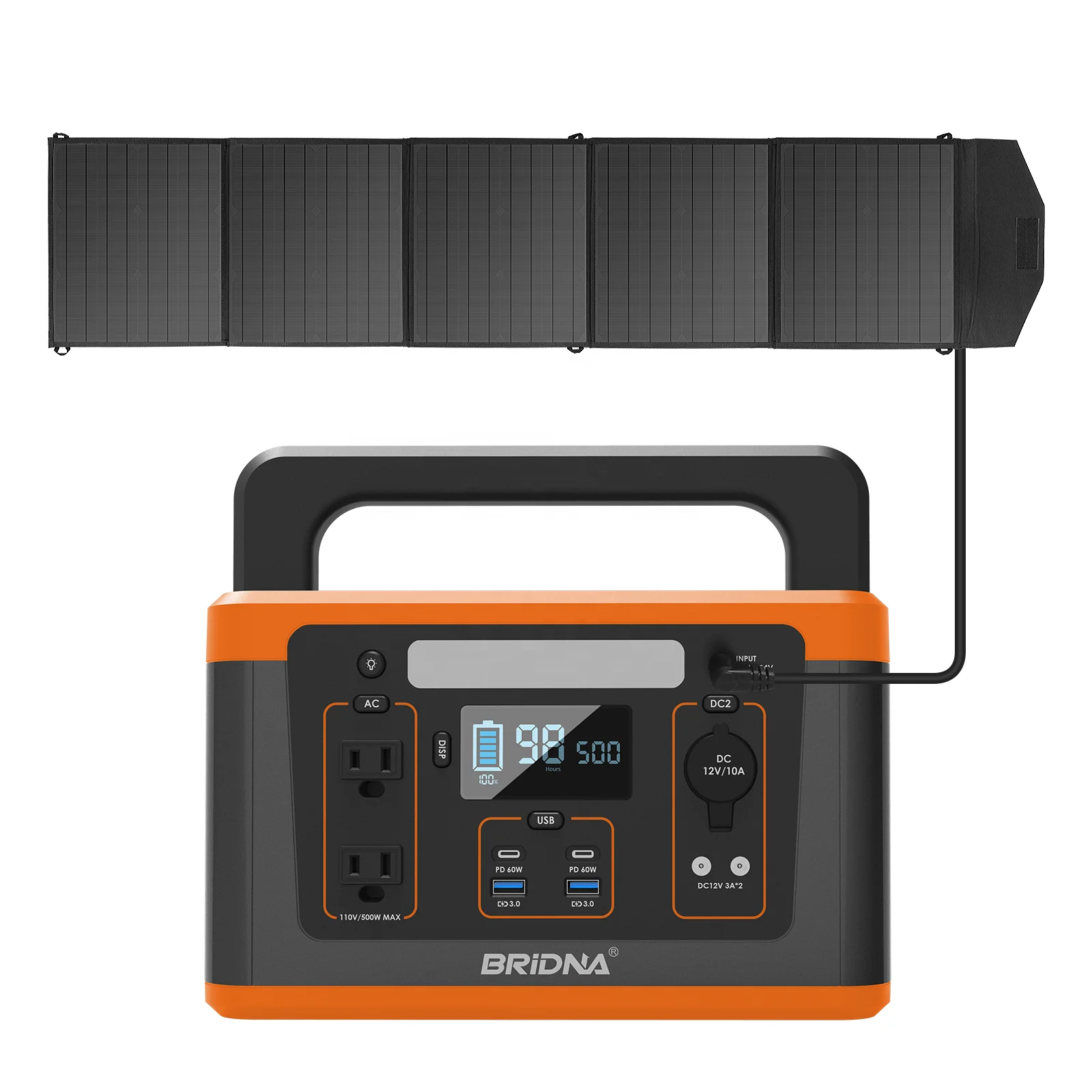 

New Arrival Hot Sale fast delivery outdoor portable generator camping battery 500w 110v solar power station