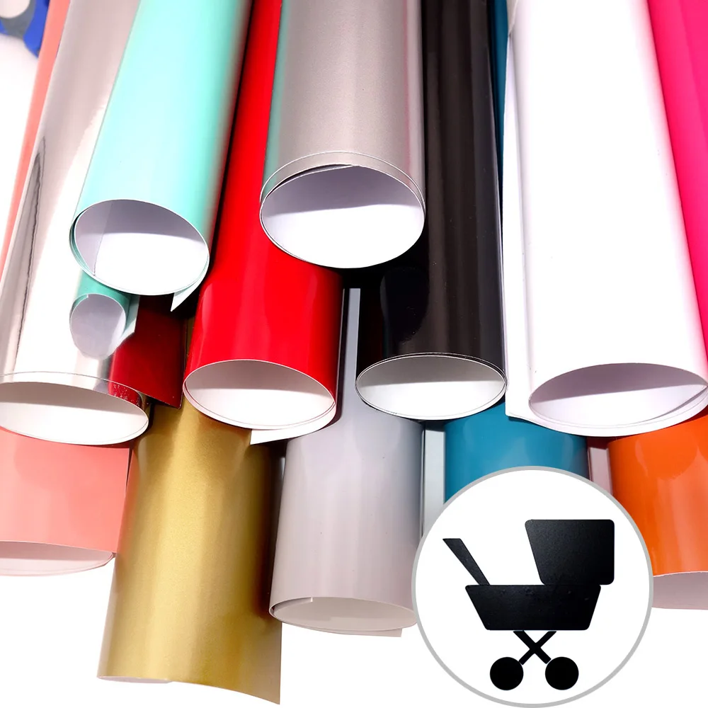 32 Colors Premium Adhesive Craft Outdoor Vinyl for Lettering Film Cup Glass Decal Sticker Xmas Card DIY Self-adhesive Film self adhesive vinyl