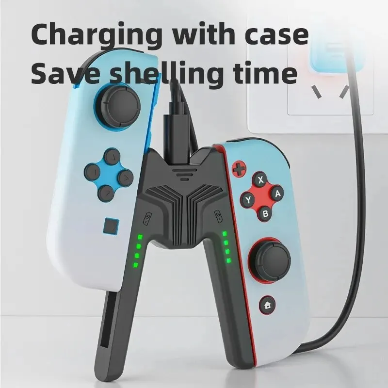 Charging Grip With 3.5mm Audio - Play While Charging Controller Grip