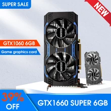 NEW GeForce GTX 1660 Super 6GB Graphics Card GDDR6 192Bit Brand new ribbon box Mining Video Card DUAL Gtx1660 s 6G Gaming For pc