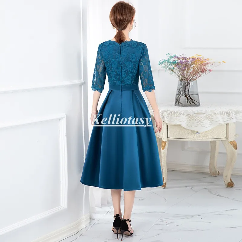Short Mother of The Bride Dresses Plus Size With Belt Knee Length Mother Of The Groom Dress Mother bride dresses,women party dresses