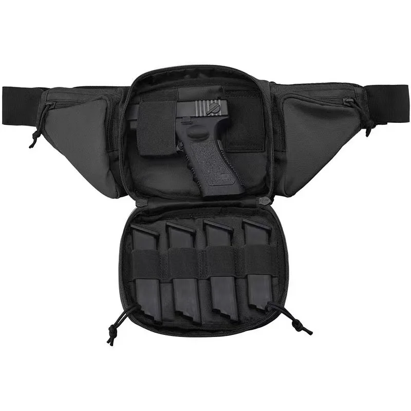 Multi-Functional Tactical Gun Waist Holster Molle System Waist Bag