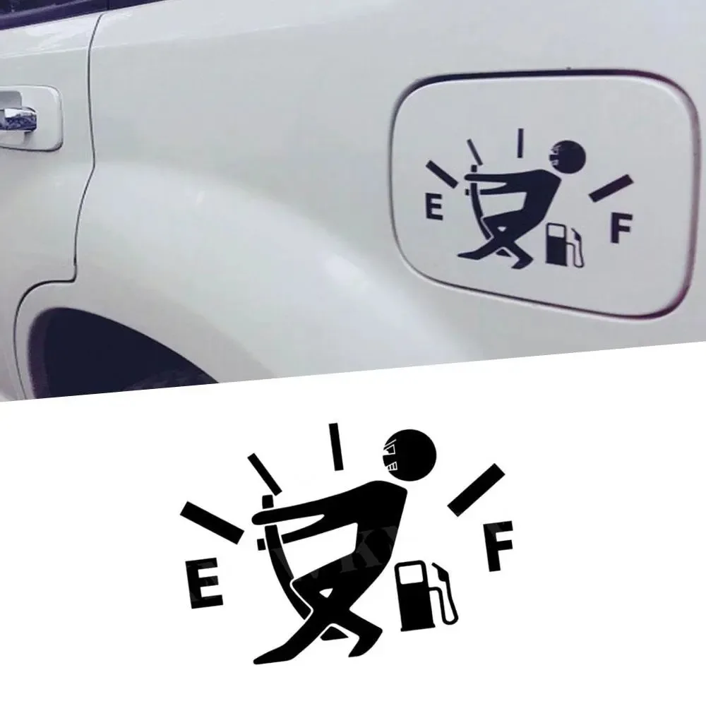 Funny Fuel Tank Car Sticker 2