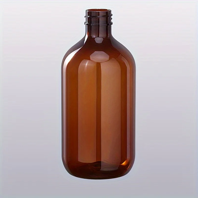 1pc 300ML 500ML 욕실 비누 디스펜서 앰버 샴푸 로션 컨테이너 프레스 펌프 목욕 비누 젤 화장품 용 리필 용 병