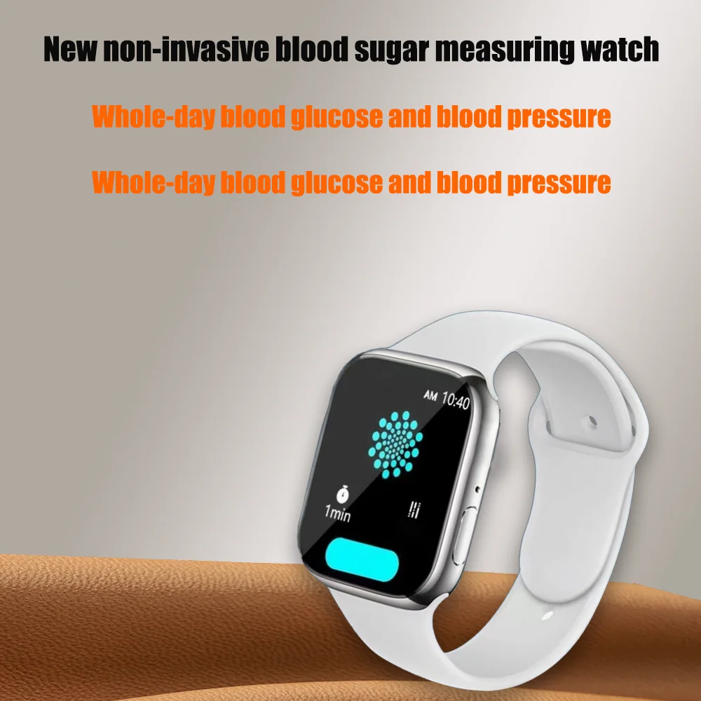 Non-invasive Blood Glucose Meter Blood Lipids Uric Acid Blood Glucose Smart Watch Adult EcG Bluetooth Health Monitoring Device