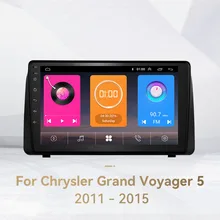 

2 Din Android Car Radio for Chrysler Grand Voyager 5 2011 - 2015 for Dodge Grand Caravan 2008-2020 9" Screen Auto GPS Navigation