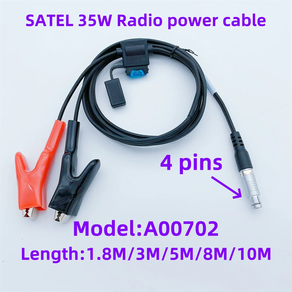 

NEW Brand Leica GNSS GPS GS10 GS14 GS15 GS16 GS18 Satel radio power cable A00702