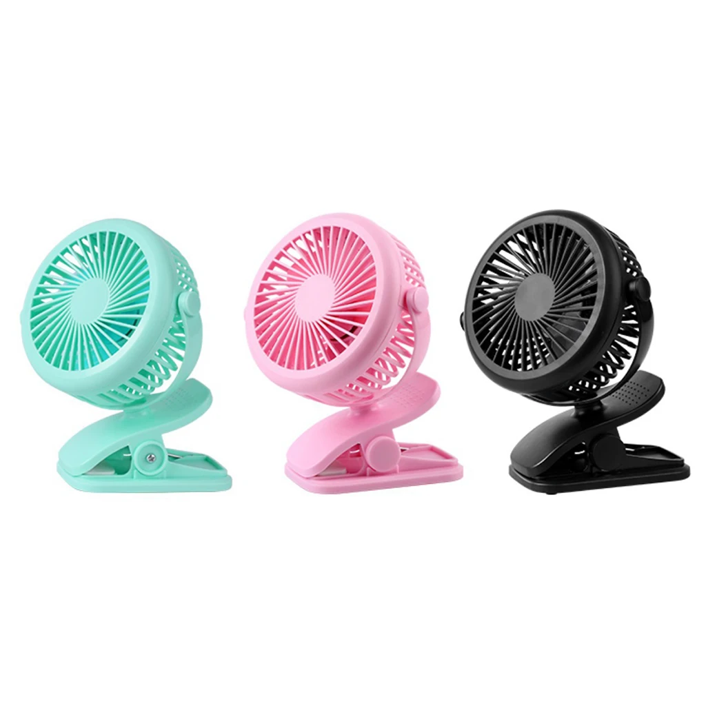 

360° Portable USB Rechargeable Fan Cooling for Laptop Desk Home BBQ