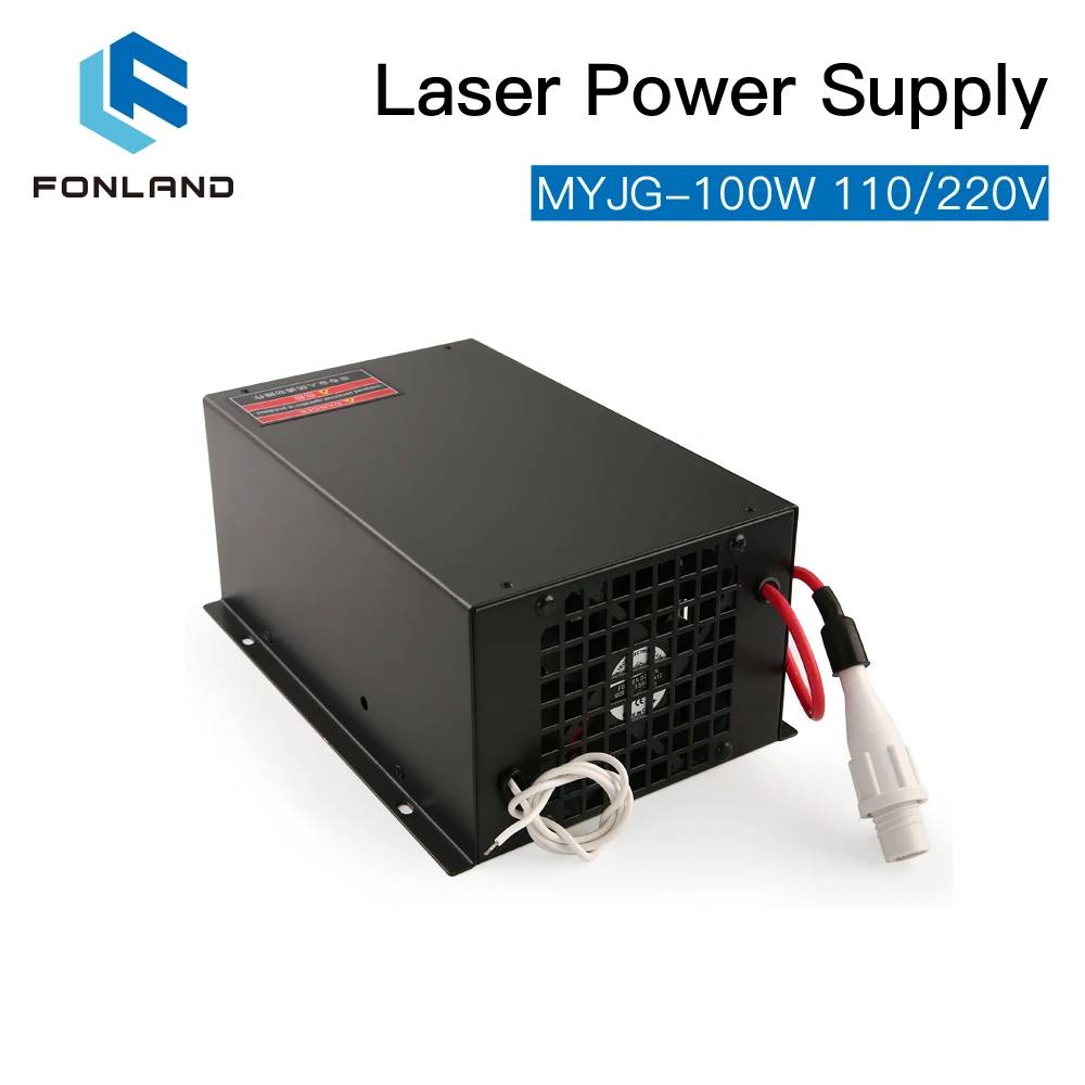 100W CO2 Laser Power Supply Replacement for RECI CO2 Laser Tube Engraving Cutting Machine MYJG-100W category co2 laser power supply