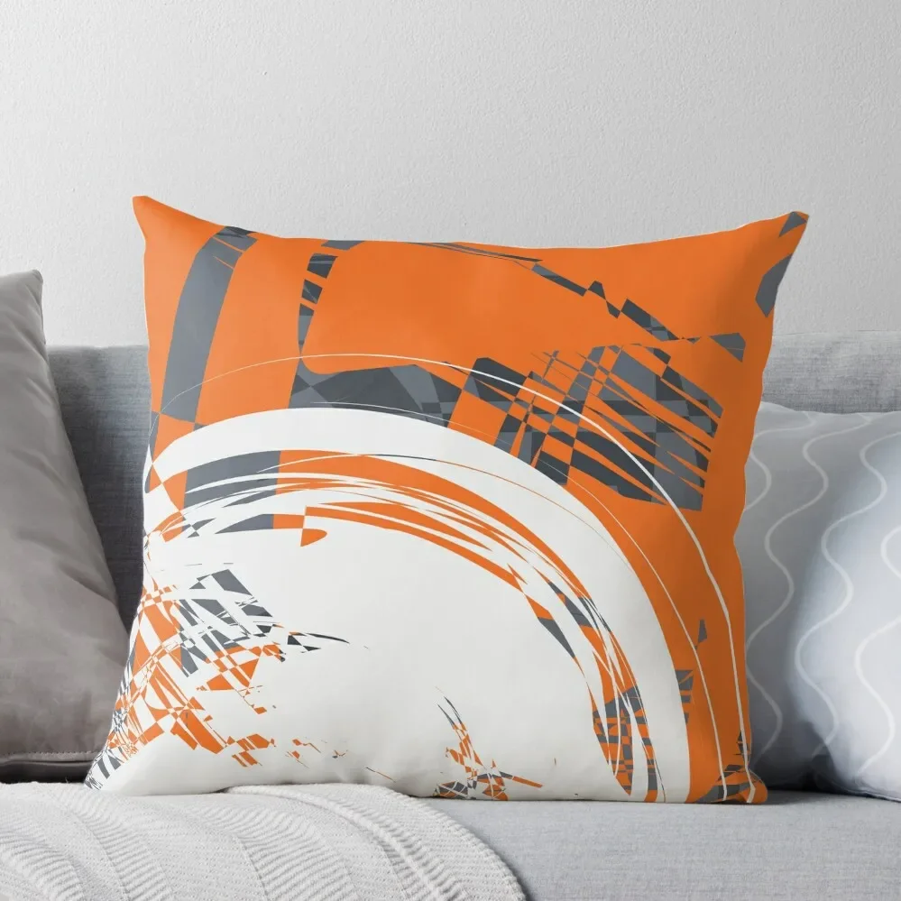 

Orange Grey Throw Pillow Pillowcases Cushion Child Sofa Cushion Decorative Cushion