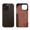 LANGSIDI Retro Full Grain Cowhide Leather Case for iPhone 16 Pro Max 15 promax 16Pro Luxury magsafe case Leather Magnetic Cover 1