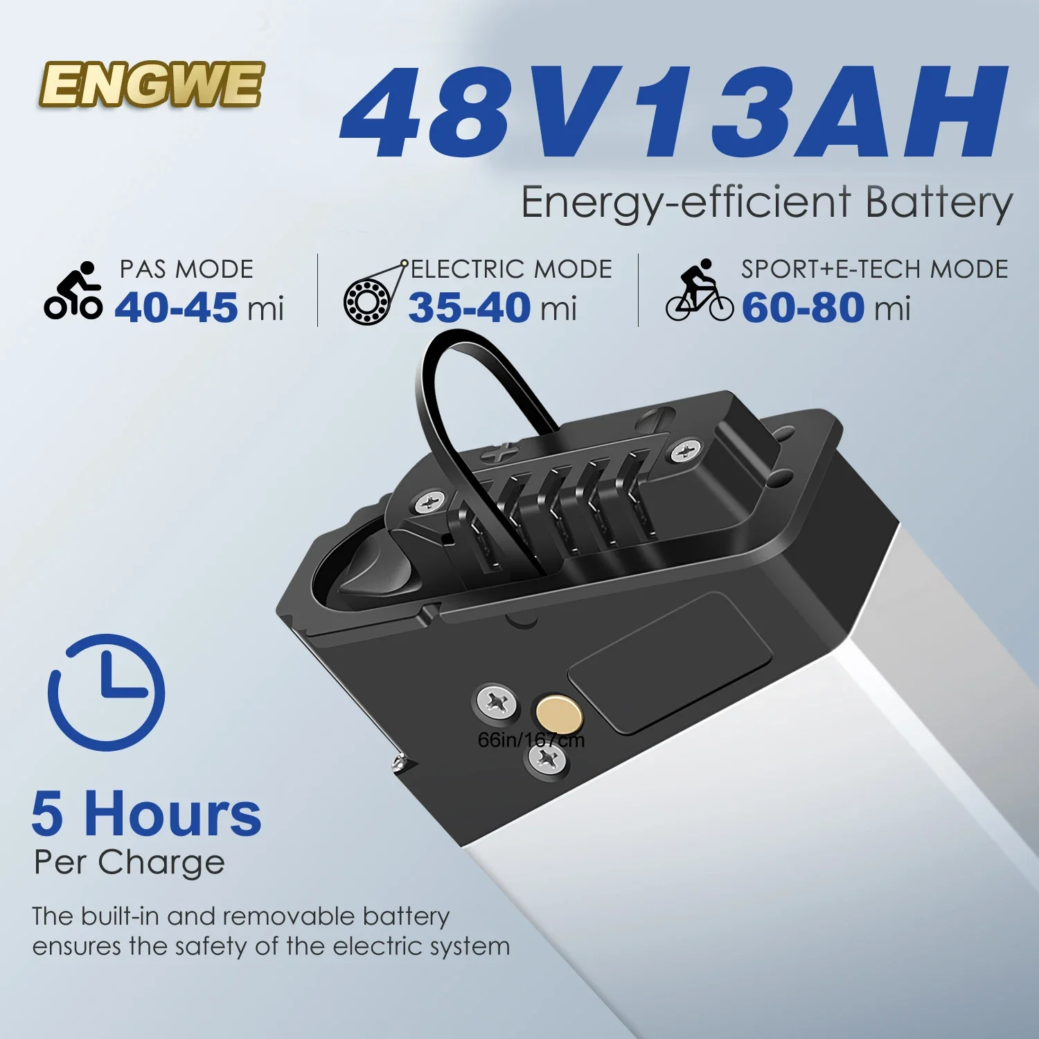 ENGWE EP-2 Pro folding electric bicycle 20-inch fat tire 750W motor 48V 13Ah battery 35 km/h maximum speed 100 km range electric bike electric bicycle