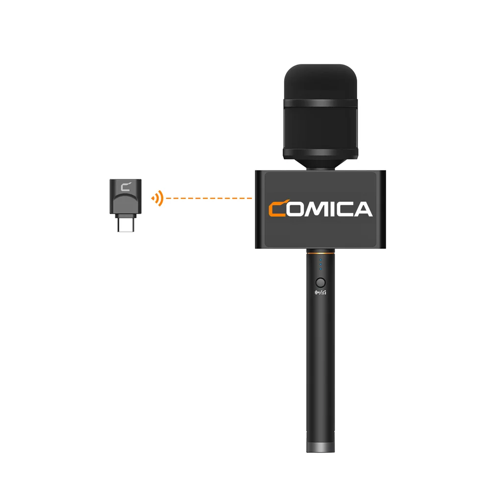 Revo S Wireless Reporter Microphone for Smartphone Windows for podcasting, repor