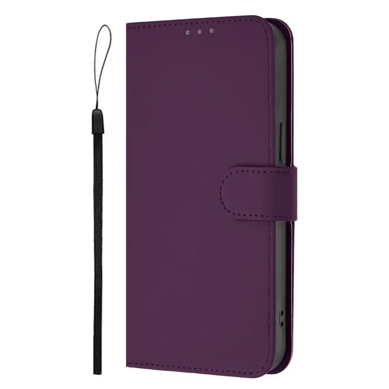 Luxury Flip Leather Wallet Case with Floral Design