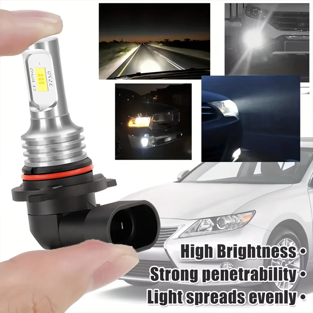 2Pcs 6000K 자동차 전면 안개등 20000LM 포드 레인저 용 울트라 브라이트 LED 전구 2001-2011 2004 2005 2006 2007 2008 2009 2010