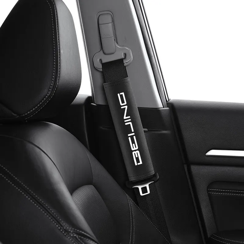 Seat Strap Shoulder Pad Cover For BAIC Senova X25 X35 X55 X65 Beijing BJ20 EV2 EV5 BJ40 EC3 EC5 EU5 EX3 EX5 X7 Car Accessories