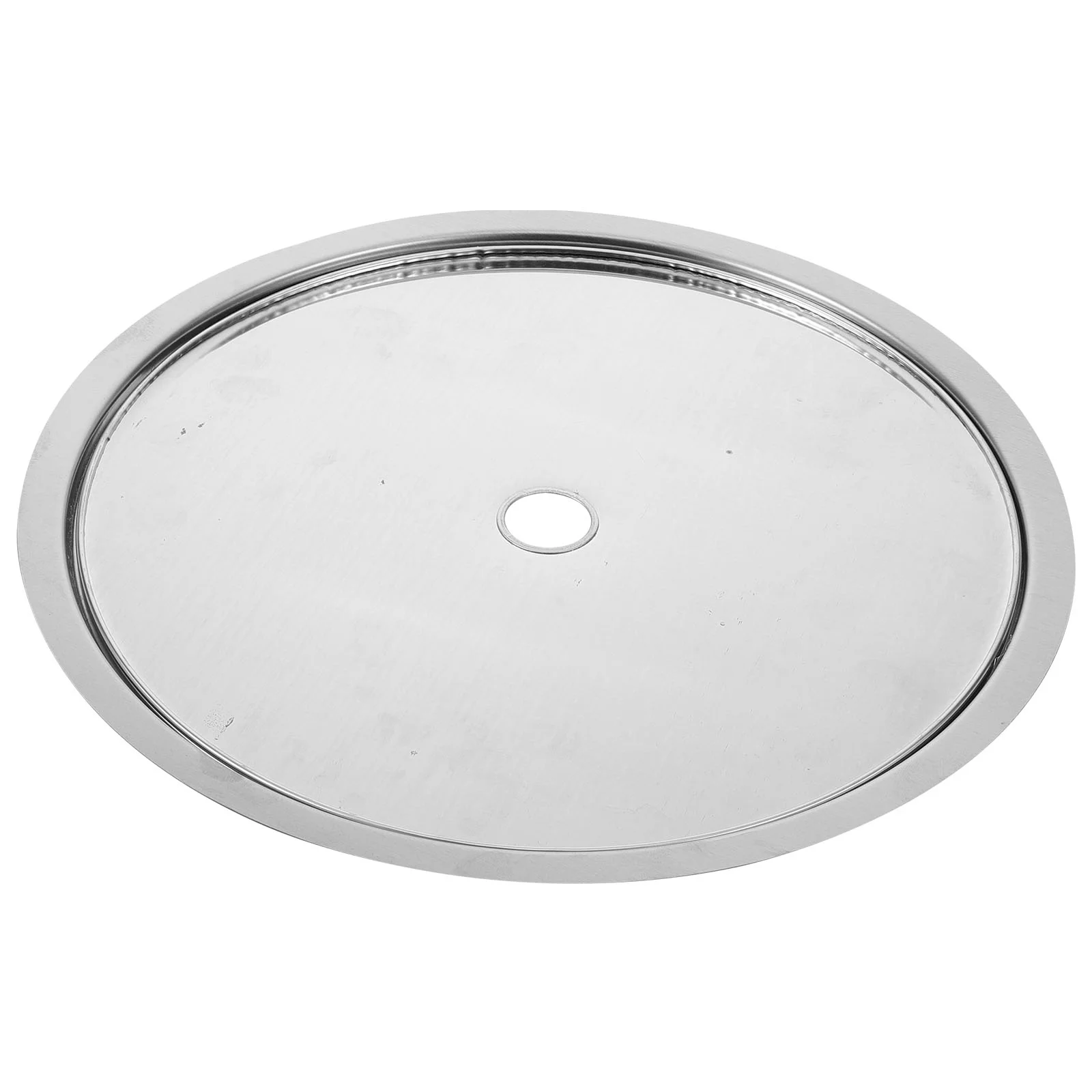 

Hotpot Lid Ring Chaffing Dishes Induction Cooker Adapter Plate Cookware Steel Cover Heat Diffuser for Stainless Metal