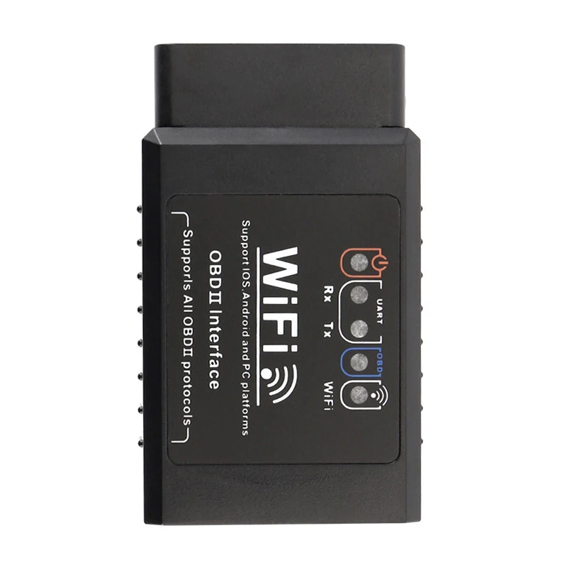 Фото 2021 Wi-Fi OBDII ELM327 OBD2 инструмент для автомобильного сканирования для IPhone Android ПК диагностический считыватель диагностики двигателя №4