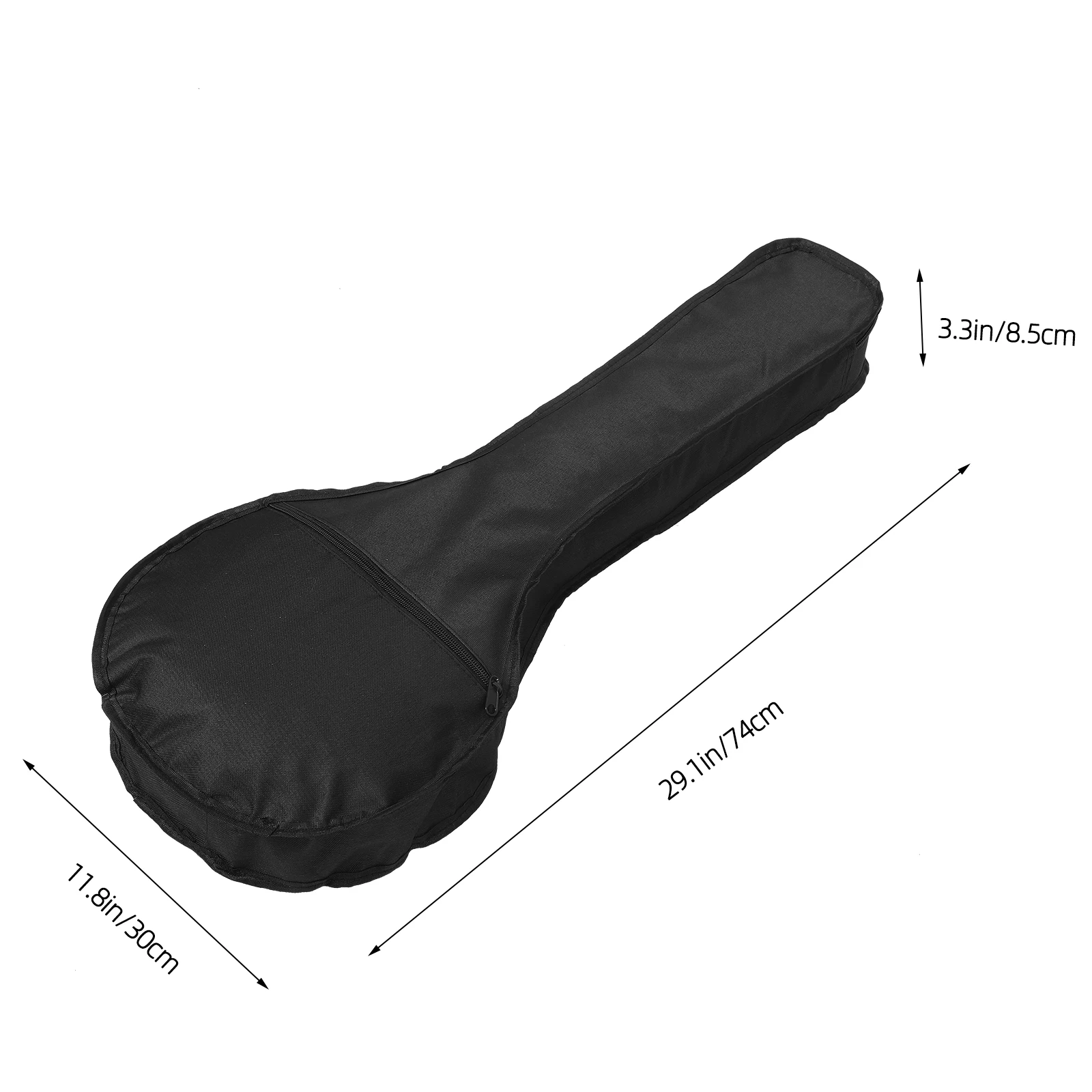 Mandolin Storage Bag Oxford Cloth Mandolin Storage Bag Carrying Backpack Shockproof Thicken Musical Instrument Case