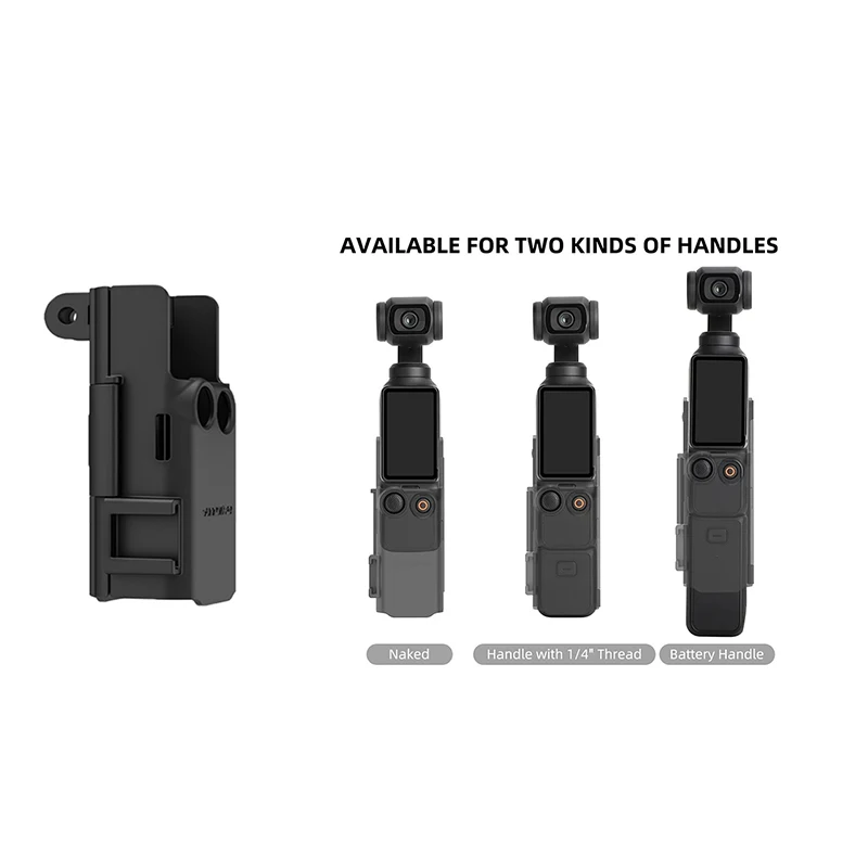 Mochila Clip Kit para Dji Osmo Pocket 360 Graus Rotação Titular Forte Fixo Estabilizar Suporte Gopro e Dji Action Câmera 4in 1 - Image 2