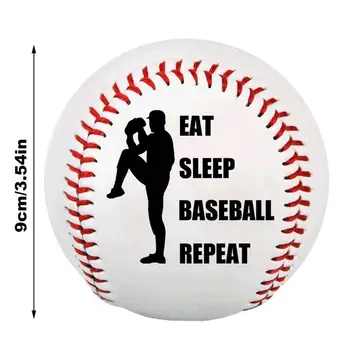 Cork Ball Baseball Official Training Practice Ball Standard Size Professional Quality Official Training Ball For Effective 6
