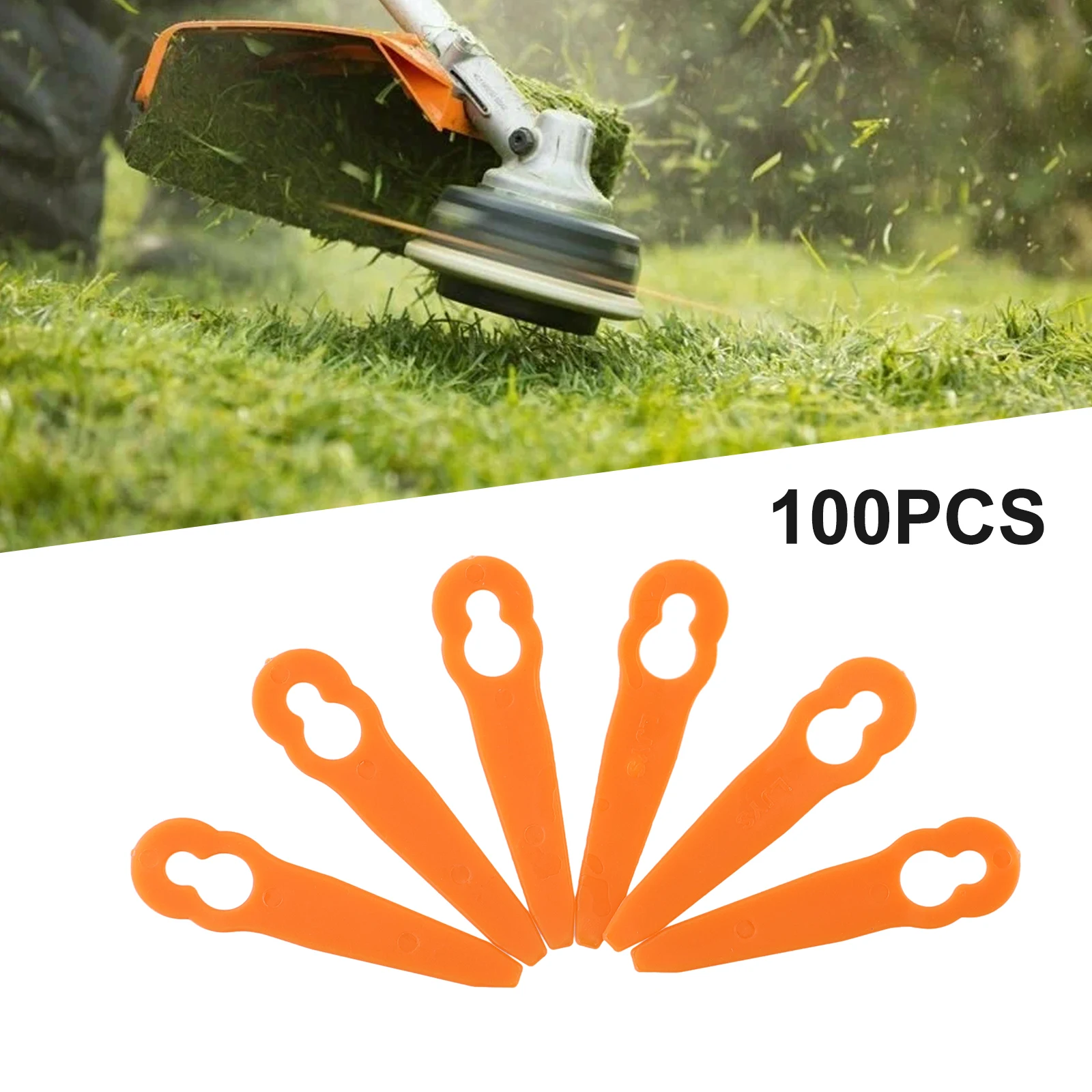 100PCS Plastic Replacement Blades Compatible With For-STIHL FSA-45 ...