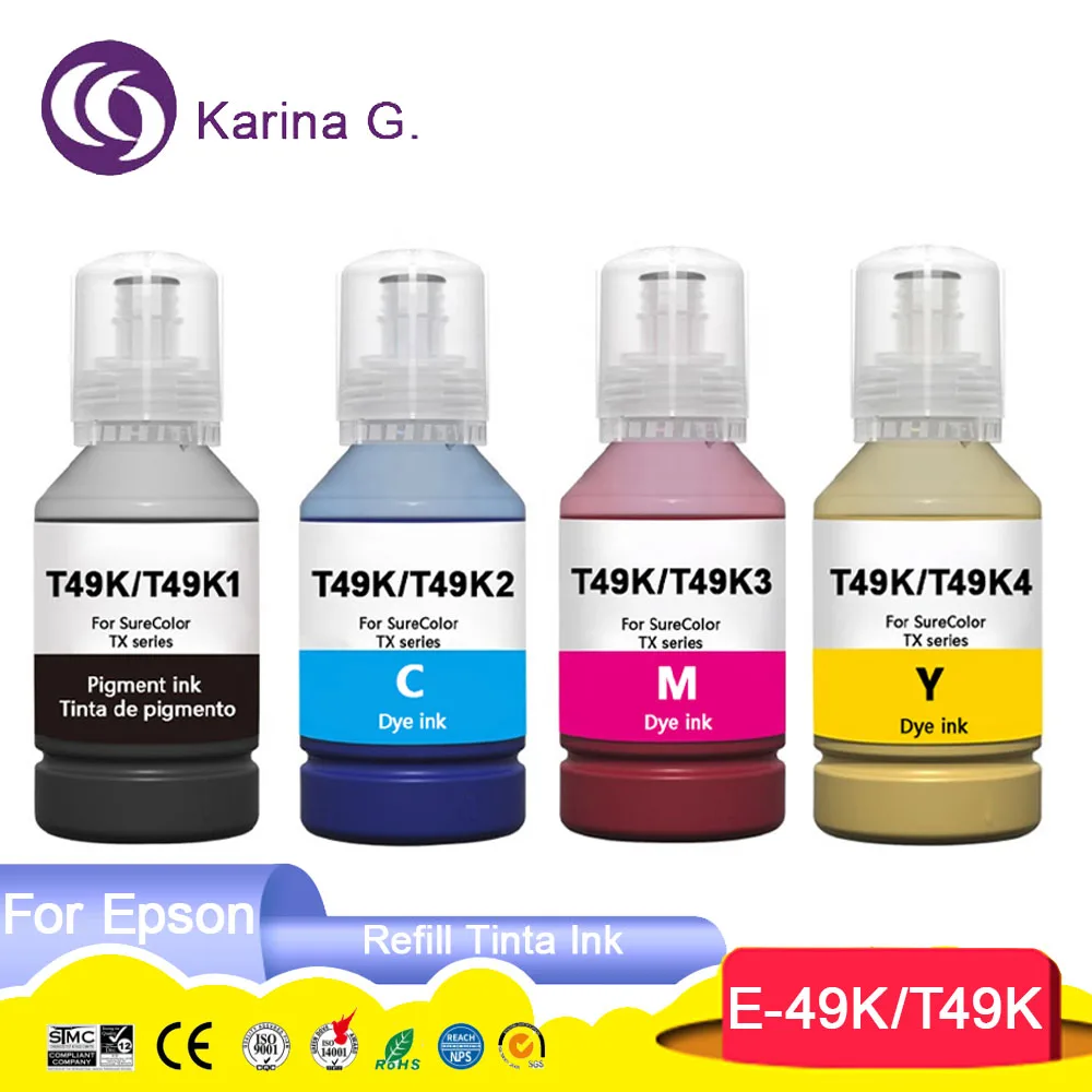 T49K T49K1 T49K2 T49K3 T49K4 ink C13T49K100 C13T49K200 C13T49K300 C13T49K400 ink