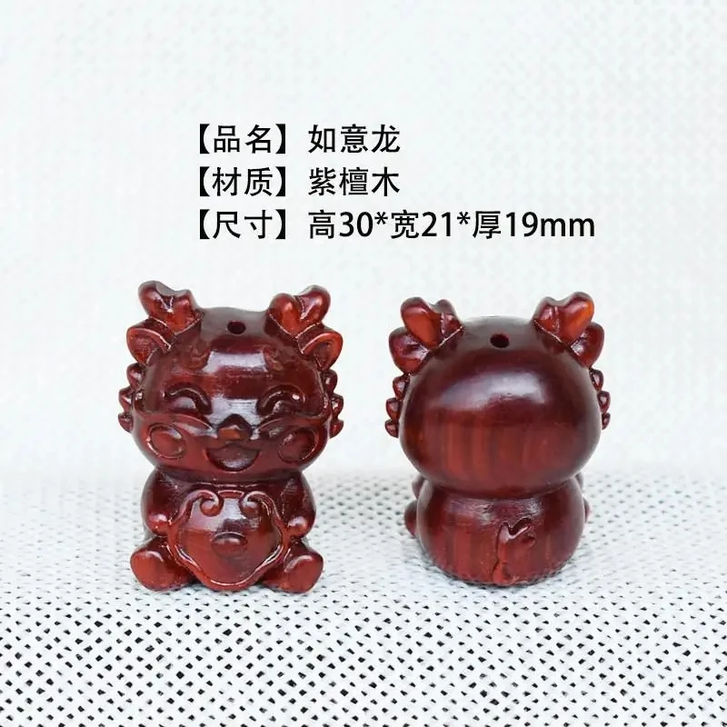 

2 Set Dragon Ornament Woodcarving Lucky dragon DIY Accessories Gift Size30x21x19 Customized