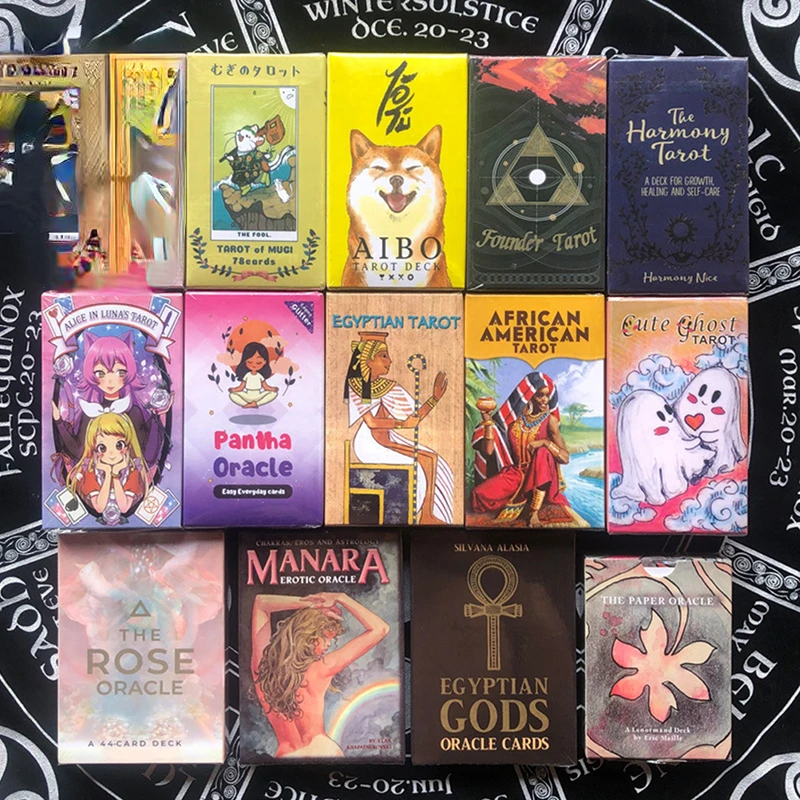 

Paper Manual Tarot Brand Wear-resistant Board Game Card Divination Oracle Cards Card Game