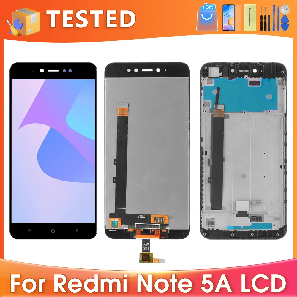 5.5''For Xiaomi Redmi Note 5A For Ori Redmi Y1 MDI6S LCD Display Touch Screen Digitizer Assembly Replacement