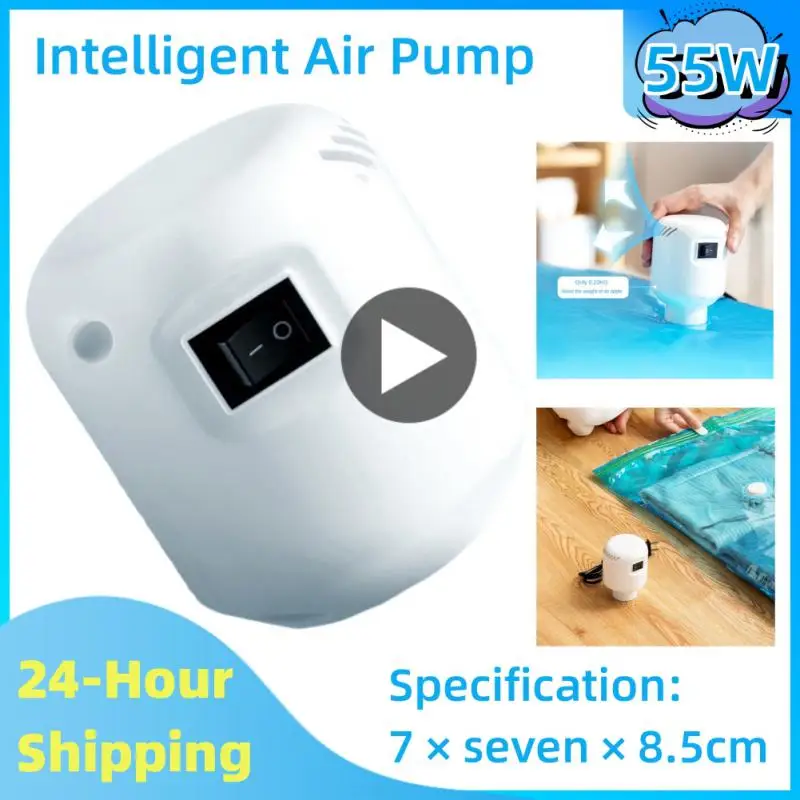 

55W Powerful Vacuum Pump Electric Air Pump Vacuum Sealed Compression Bag for Clothes Storage Bags Electric Sealer Machine