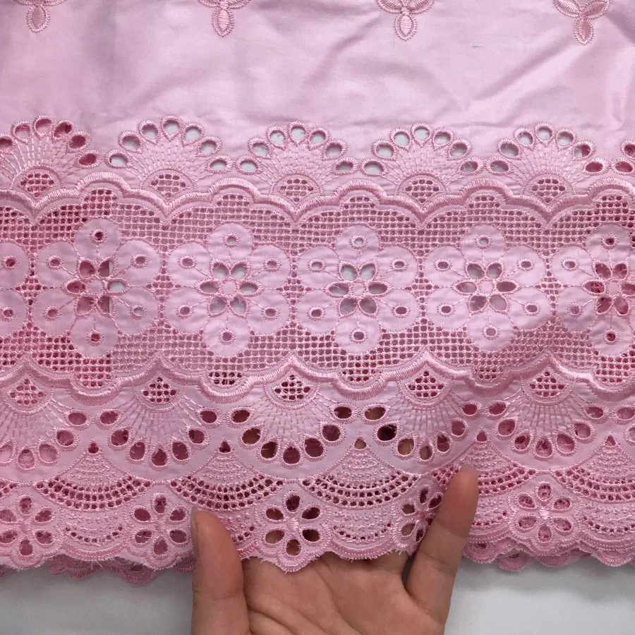 Blue Swiss Voile Lace Fabrics Blue Swiss Voile Lace Fabrics