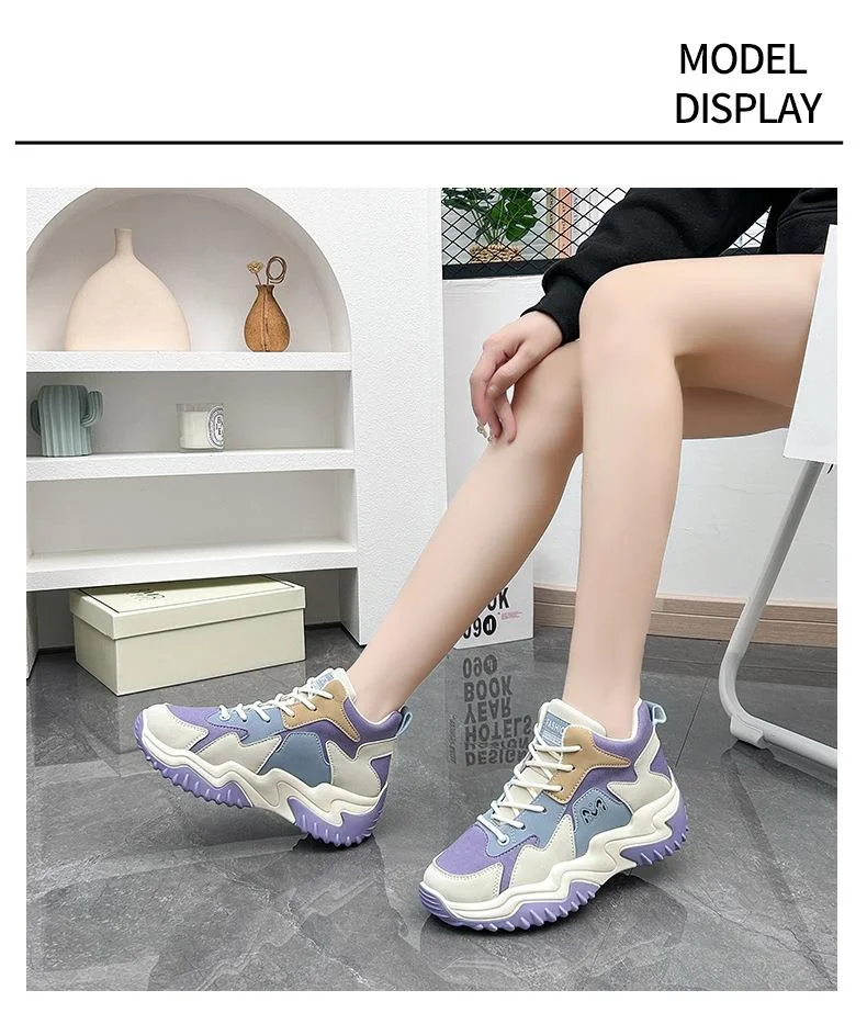 Women's Platform Ankle Boots For Running And Leisure Street Style_voghion.com
