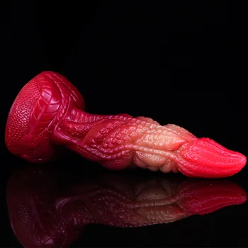 Liquid Silicone dildo Anal sex toys for women Large dildo Strong Suction Prostate Massage Butt Plug Animal Monster Dildo sextoys 3